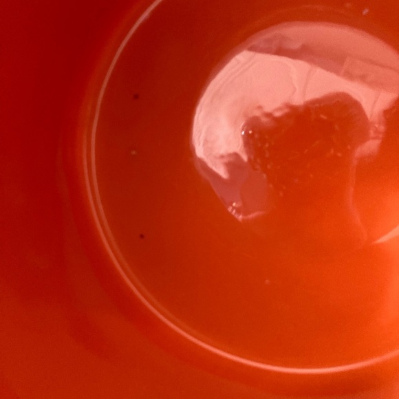 Nantucket Home Oversized Ribbed Cream & Orange “R” Mug - Picture 8 of 8